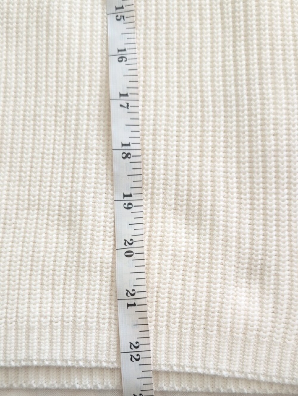 KIRUNDO Cap Sleeve Knit Sweater with Front Pocket White Size Medium NWT - Picture 9 of 9